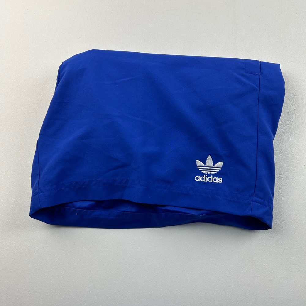 Adidas Originals Men's SZ L Swim Shorts Essentials Solid Blue HT44769